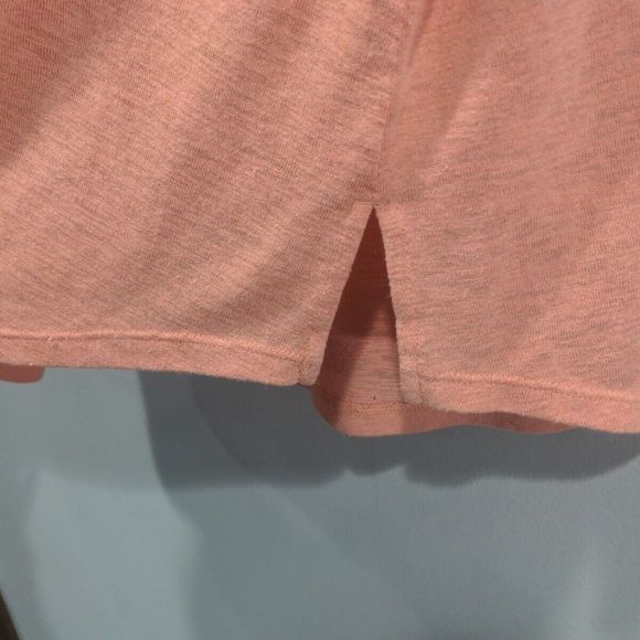 Athleta Womens Breezy Modal Tank Size 1X Orange Salmon Activewear Lightweight - Picture 8 of 11